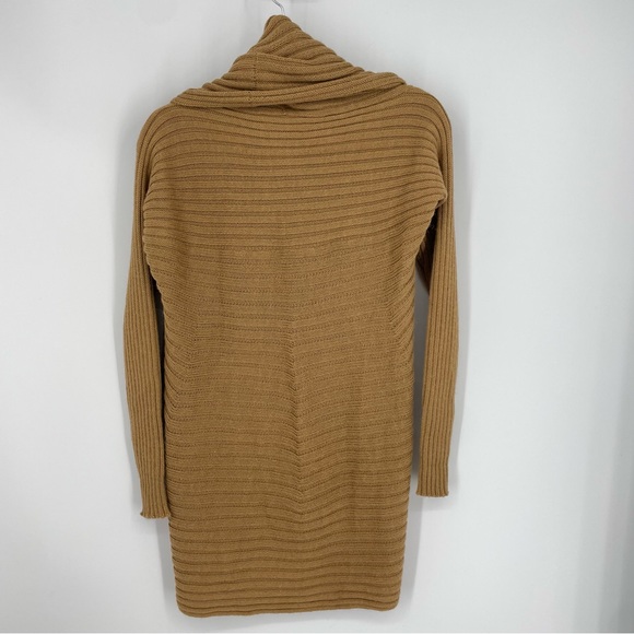 Cozy Tan Ribbed Cardigan - Picture 2 of 5